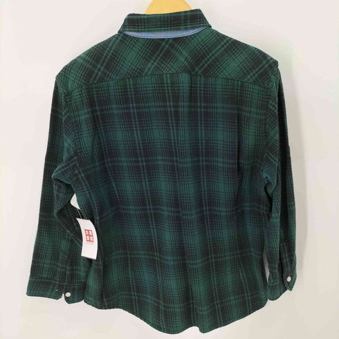 ウッズカナダ woods canada ボタンダウンチェックシャツ メンズ 60