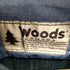 ウッズカナダ woods canada ボタンダウンチェックシャツ メンズ 60