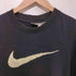 ナイキ NIKE 90-2000s 白タグ ロゴプリント ショートスリーブクルーネックTシャツ メンズ import:L