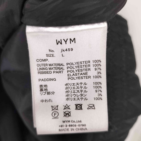 ウィム バイ リドム WYM LIDNM MINIMAL HEAT FIBER PADDED JACKET メンズ JPN:L