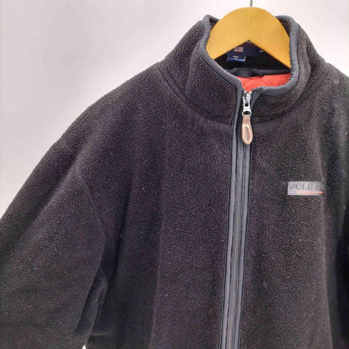 ポロスポーツラルフローレン POLO SPORT RALPH LAUREN 90S ロゴシリコン ジップアップ フリース ジャケット メンズ import:L