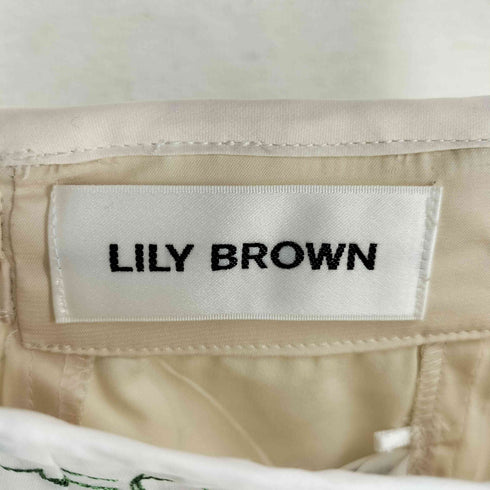 リリーブラウン Lily Brown 23SS 刺繍マーメイドスカート レディース JPN:0