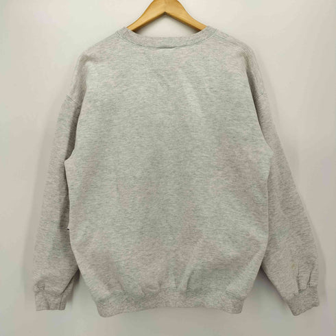 90‐00S GILDANボディ 企業ロゴプリント 裏起毛 クルーネック スウェット メンズ import:L