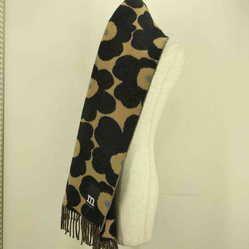 マリメッコ marimekko Ovlin Unikko winter scarf ウニッコ 大判マフラー レディース
