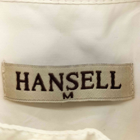 HANSELL エポレット 袖ジップ 比翼 ジャケット レディース import:M