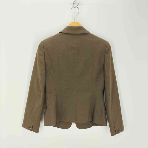 セオリーリュクス theory luxe GABE D ST CASH CANVAS カシミヤ混 1B テーラードジャケット レディース 042
