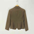 セオリーリュクス theory luxe GABE D ST CASH CANVAS カシミヤ混 1B テーラードジャケット レディース 042
