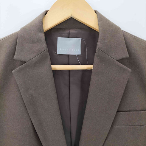 セオリーリュクス theory luxe GABE D ST CASH CANVAS カシミヤ混 1B テーラードジャケット レディース 042