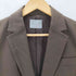 セオリーリュクス theory luxe GABE D ST CASH CANVAS カシミヤ混 1B テーラードジャケット レディース 042