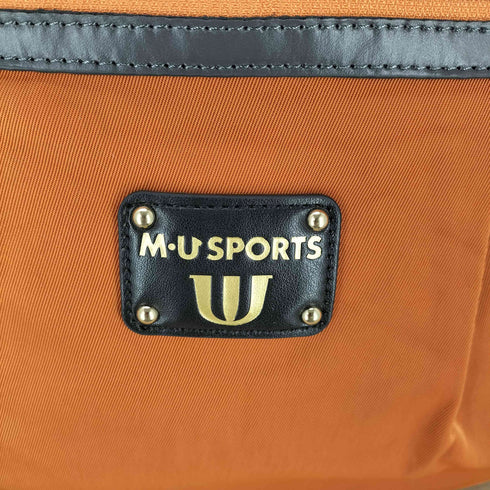 ミエコウエサコ M.U SPORTS チャーム付き 2Wayバッグ レディース