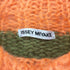 イッセイミヤケ ISSEY MIYAKE 97SS シルク混 ハイネックケーブルニット レディース JPN:M
