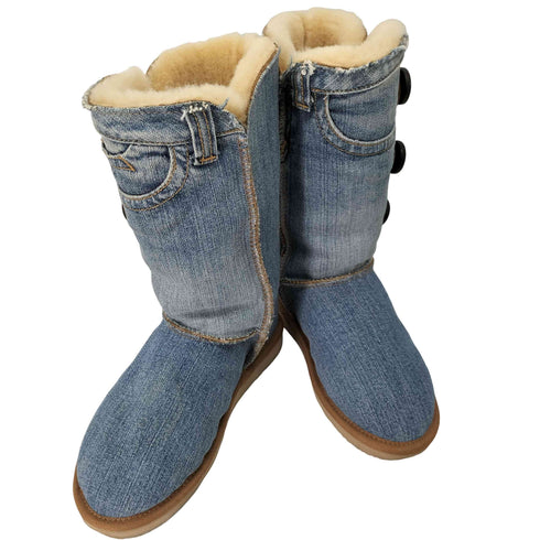 アグオーストラリア UGG Australia 1974 デニムムートンブーツ レディース US:7