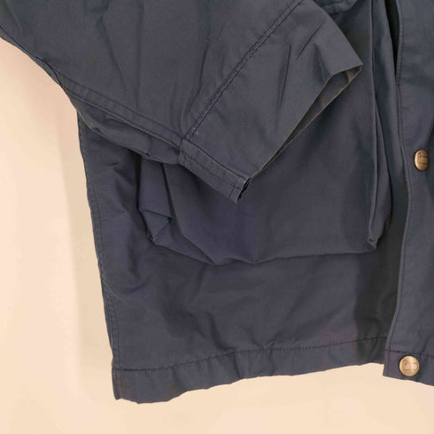 ウールリッチ WOOLRICH 80S USA製 裏地チェック 比翼ボタン マルチポケット ダブルジップ ジャケット マウンテン パーカー 60/40 クロス メンズ import:M