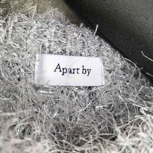アパートバイローリーズ apart by lowrys ラメフェザーカーディガン レディース FREE