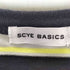 サイベーシックス SCYE BASICS ボーダークルーネックカットソー メンズ 38