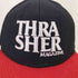 スラッシャー THRASHER OTTOボディ ロゴ 刺繍 スナップバック ベースボールキャップ メンズ
