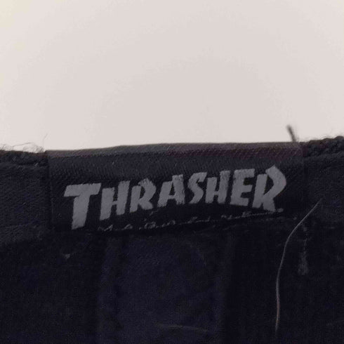 スラッシャー THRASHER OTTOボディ ロゴ 刺繍 スナップバック ベースボールキャップ メンズ
