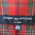 コムデギャルソンオム COMME des GARCONS HOMME 切替 チェックシャツ メンズ JPN:XS