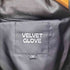 VELVET GLOVE ラムレザー ラグランスリーブ ダウン ジャケット Y2K ユニセックス レディース import:M