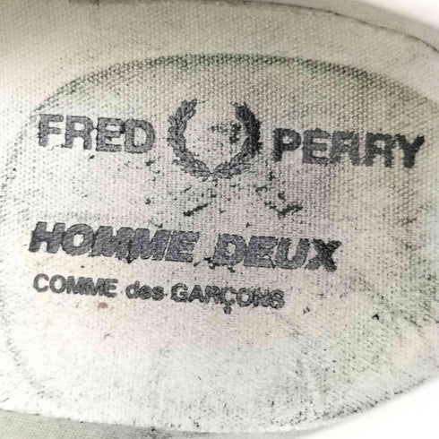 コムデギャルソンオムドゥ COMME des GARCONS HOMME DEUX レザースニーカー メンズ 42