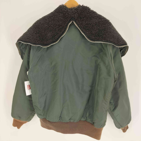 スピワック SPIEWAK USA製 ATTACHED HOOD N-2B 30NS-GOLDEN FLEECE ゴールデンフリース タイタンクロス フライト ジャケット フード割れ SCOVILLジップ メンズ US:40