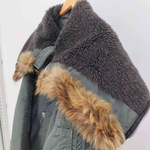 スピワック SPIEWAK USA製 ATTACHED HOOD N-2B 30NS-GOLDEN FLEECE ゴールデンフリース タイタンクロス フライト ジャケット フード割れ SCOVILLジップ メンズ US:40