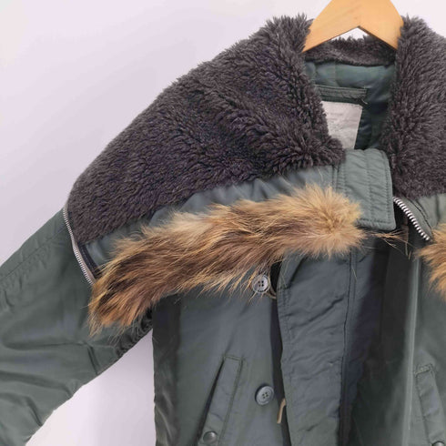 スピワック SPIEWAK USA製 ATTACHED HOOD N-2B 30NS-GOLDEN FLEECE ゴールデンフリース タイタンクロス フライト ジャケット フード割れ SCOVILLジップ メンズ US:40