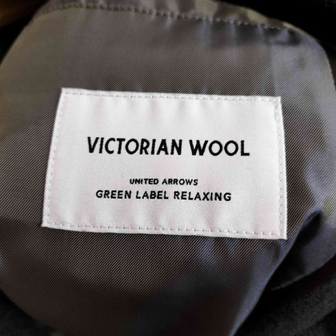 ユナイテッドアローズグリーンレーベルリラクシング UNITED ARROWS green label relaxing S100 ヴィクトリアンウール チェスターコート メンズ JPN:L
