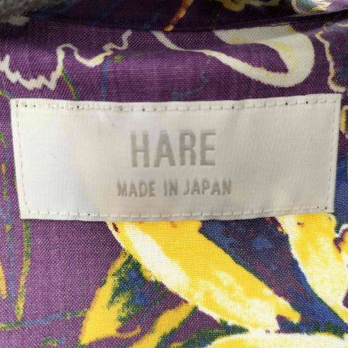 ハレ HARE 花柄 アロハシャツワンピース レディース FREE