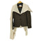 サカイ Sacai 19AW Melton x Knit Jacket ニットドッキングテーラードジャケット レディース JPN:3
