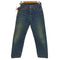 リーバイス Levis 90S USA製 501 ボタン裏 555 刻印 バレンシア 復刻 紙パッチ 赤耳 黒カン ボタン フライ デニム パンツ 1995年製 濃紺 メンズ W34 L36