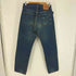 リーバイス Levis 90S USA製 501 ボタン裏 555 刻印 バレンシア 復刻 紙パッチ 赤耳 黒カン ボタン フライ デニム パンツ 1995年製 濃紺 メンズ W34 L36