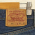 リーバイス Levis 90S USA製 501 ボタン裏 555 刻印 バレンシア 復刻 紙パッチ 赤耳 黒カン ボタン フライ デニム パンツ 1995年製 濃紺 メンズ W34 L36