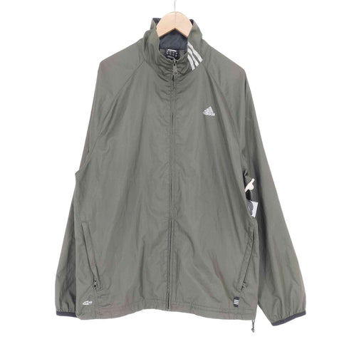 アディダス adidas 00s ラグランナイロンジャケット メンズ JPN:M