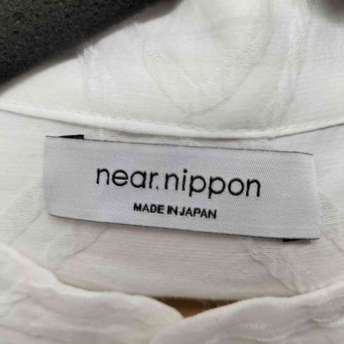 ニアーニッポン near.nippon 23SS フレアースリーブシャツ レディース