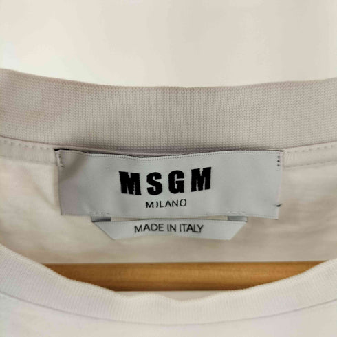 エムエスジーエム MSGM タイダイボックスロゴTシャツ メンズ import:L