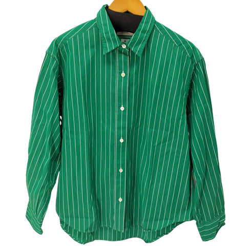 トーマスメイソン thomas mason LESAGE 24AW レギュラーカラーストライプシャツ レディース