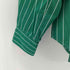 トーマスメイソン thomas mason LESAGE 24AW レギュラーカラーストライプシャツ レディース