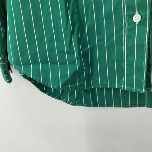 トーマスメイソン thomas mason LESAGE 24AW レギュラーカラーストライプシャツ レディース