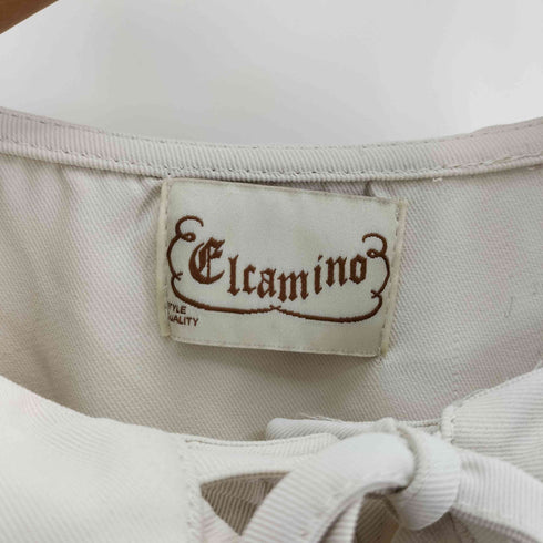 エルカミーノ ELCAMINO フリル ミニワンピース レディース