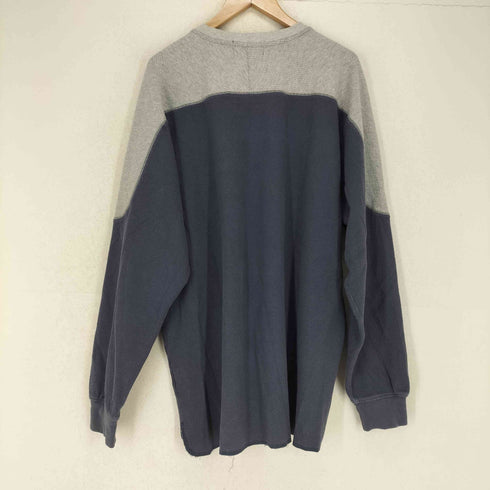 エディーバウアー Eddie Bauer サイドスリットVネックLSカットソー メンズ JPN:L