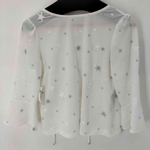 ダイアグラム Diagram L/S スター刺繍ブラウス レディース JPN:36