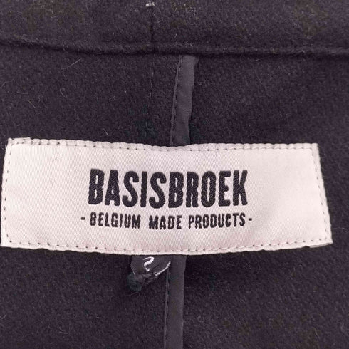 バージズブルック BASISBROEK ウールフーデッドコート メンズ JPN:2