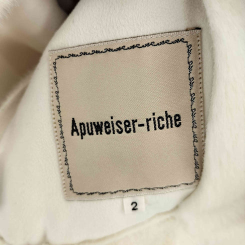 アプワイザーリッシェ Apuweiser riche 23AW エコファーショートコート レディース JPN:2