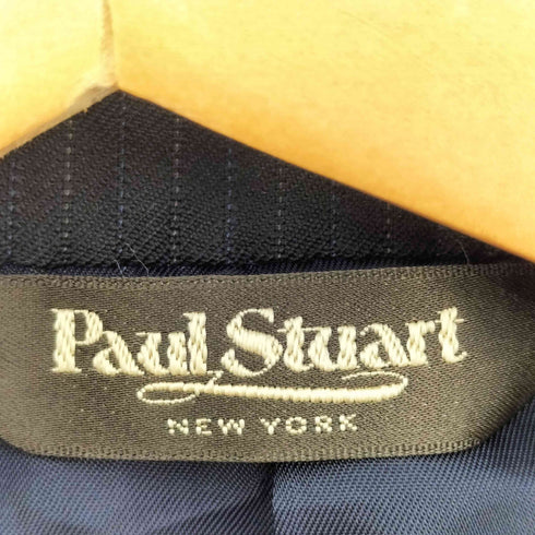 ポールスチュアート Paul Stuart ストライプ シングル 3B テーラードジャケット スラックス セットアップ メンズ A5