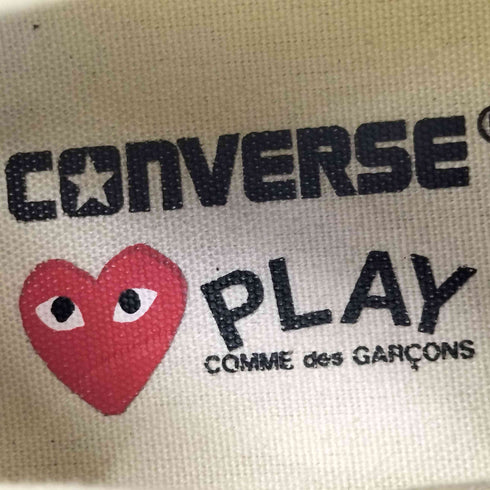 プレイコムデギャルソン PLAY COMME des GARCONS ドットプリント ハイカット スニーカー メンズ JPN:28