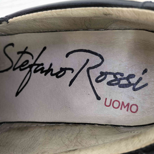 ステフノロッシ STEFANO ROSSI SLIP ON JT レザー スリッポン メンズ JPN:26