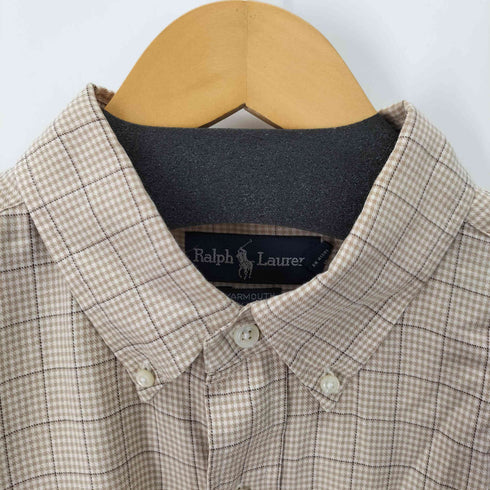 ラルフローレン RALPH LAUREN YARMOUTH スモールポニー刺繍 BD チェックシャツ メンズ 161/2