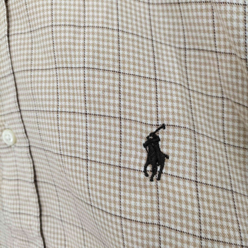ラルフローレン RALPH LAUREN YARMOUTH スモールポニー刺繍 BD チェックシャツ メンズ 161/2