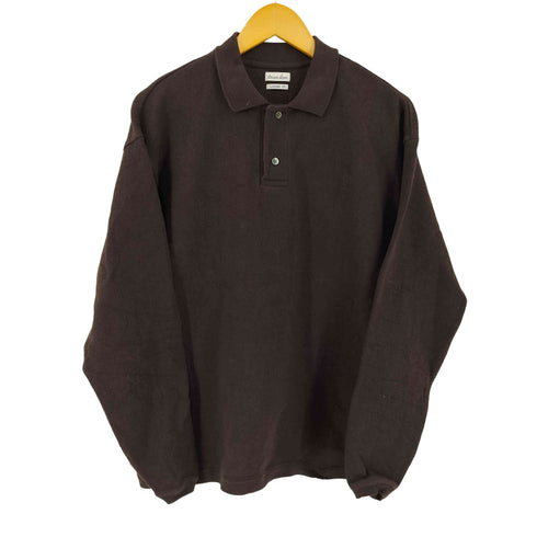 スティーブンアラン Steven Alan 23SS LOWGG CTN LONG SLEEVE コットンニットポロ メンズ JPN:S